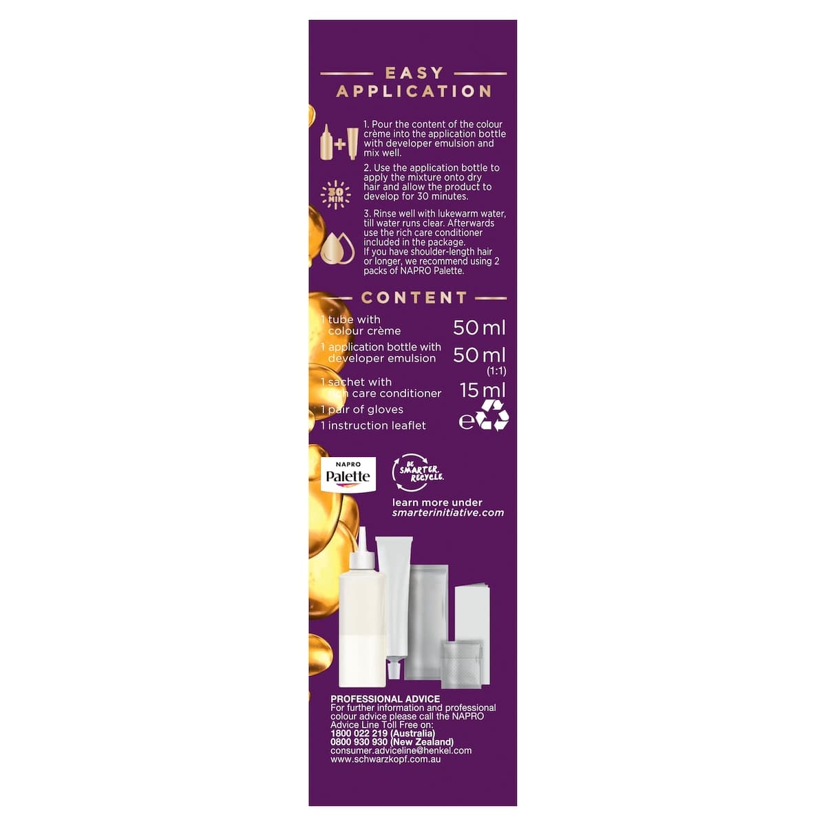 Thumbnail Schwarzkopf Napro Palette Hair Colour 5.13 Medium Ash Brown