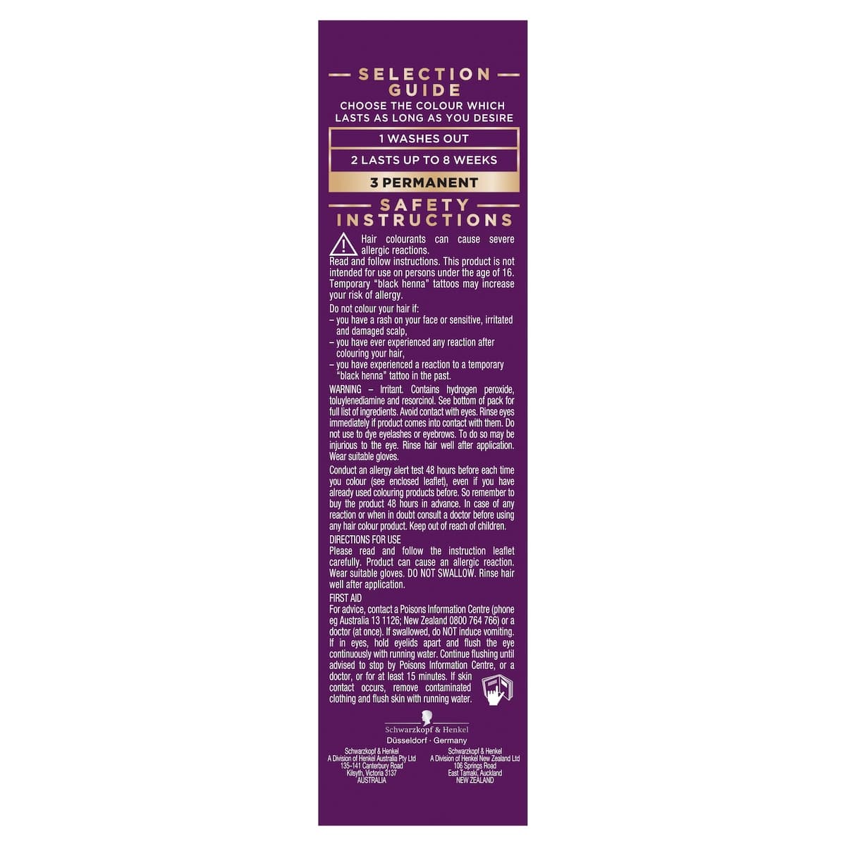 Thumbnail Napro Palette Hair Colour 6.0 Natural Light Brown by Schwarzkopf