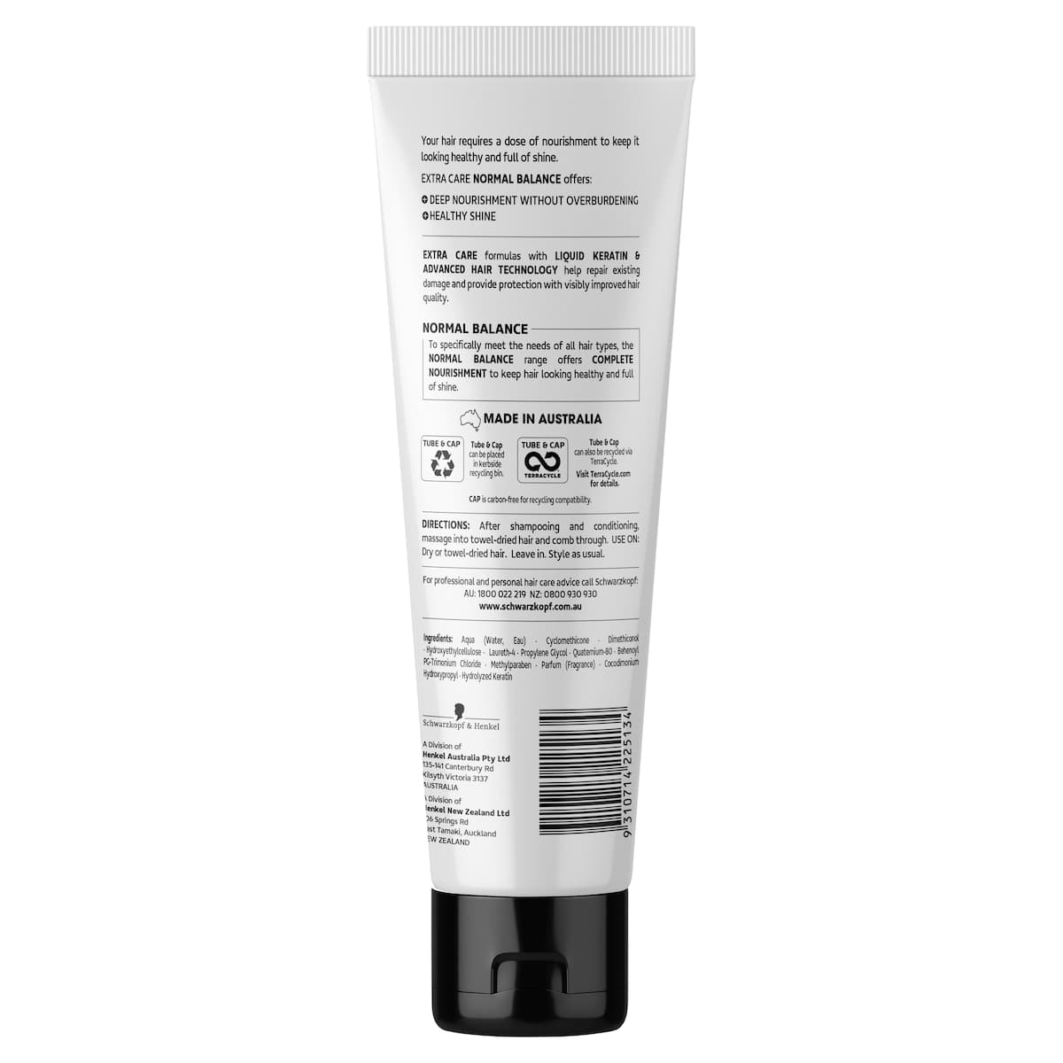 Thumbnail Schwarzkopf Extra Care Normal Balance Nourishing Leave in Treatment 150ml
