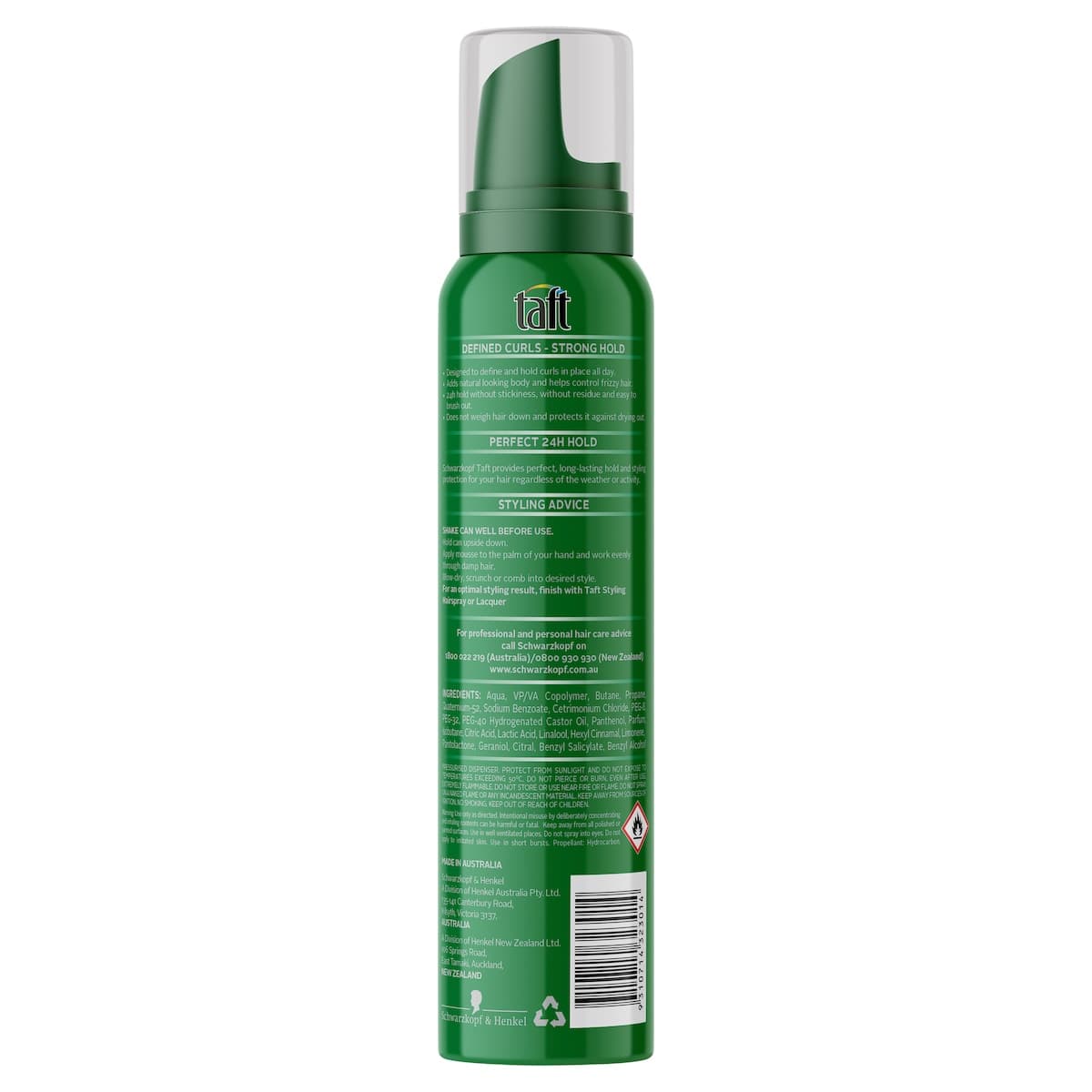 Thumbnail Taft Styling Curl Mousse Strong Hold 200g