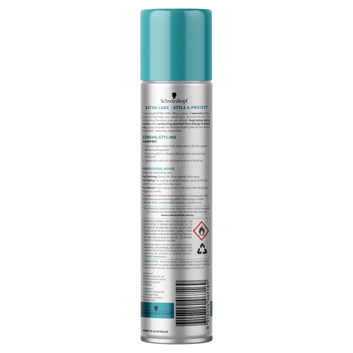 Thumbnail Schwarzkopf Extra Care Strong Styling Hairspray 100g