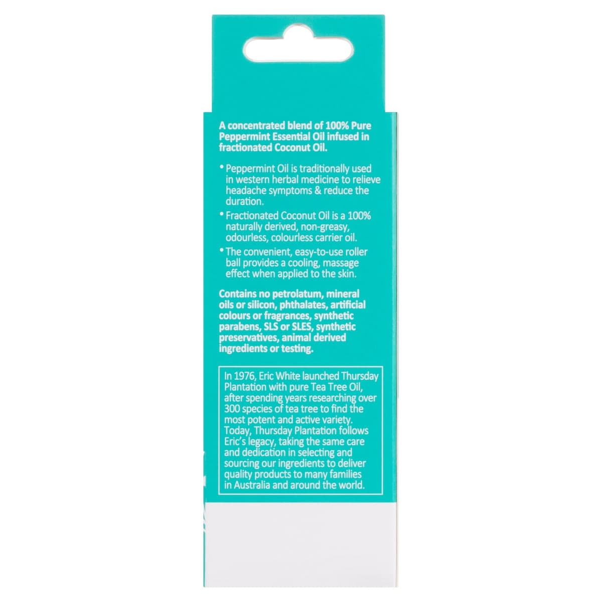 Thumbnail Thursday Plantation Headache Pain Relief Peppermint Roll-on 9ml