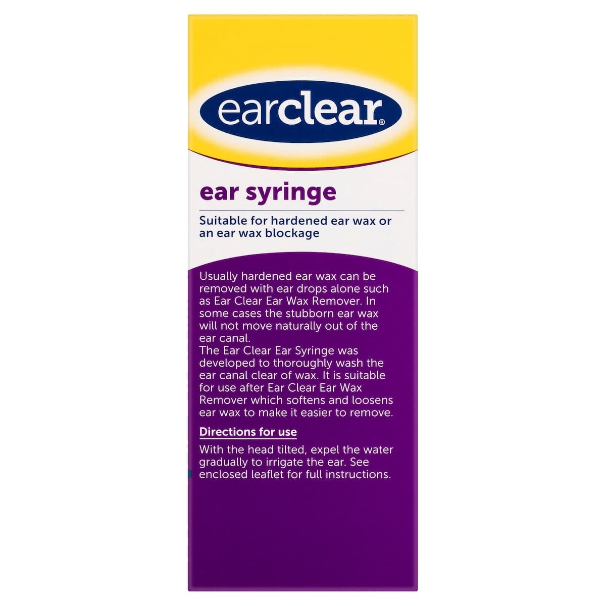 Thumbnail EarClear Ear Wax Removal Syringe 1 Pack