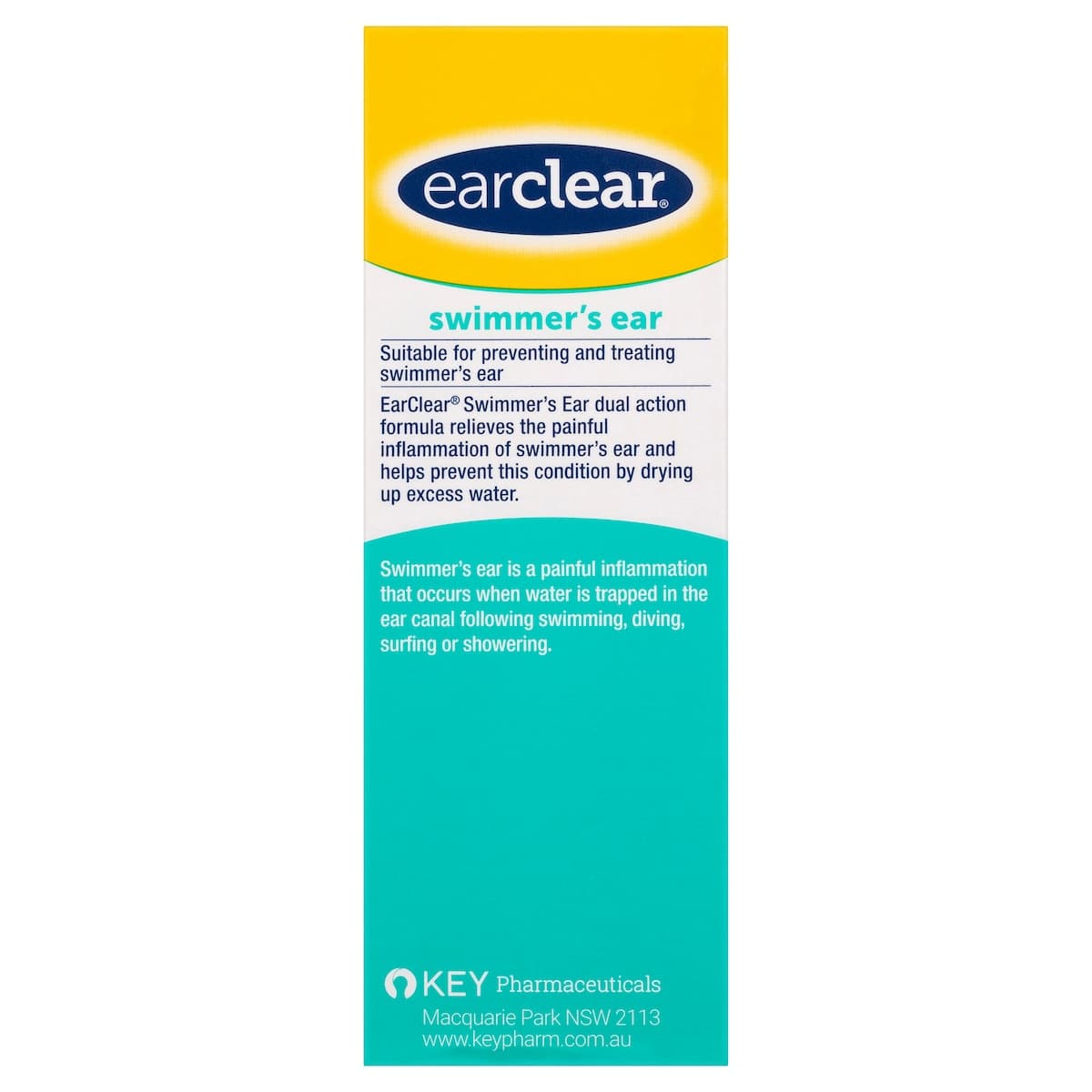 Thumbnail EarClear Ear Drops for Swimmers Ear 40ml