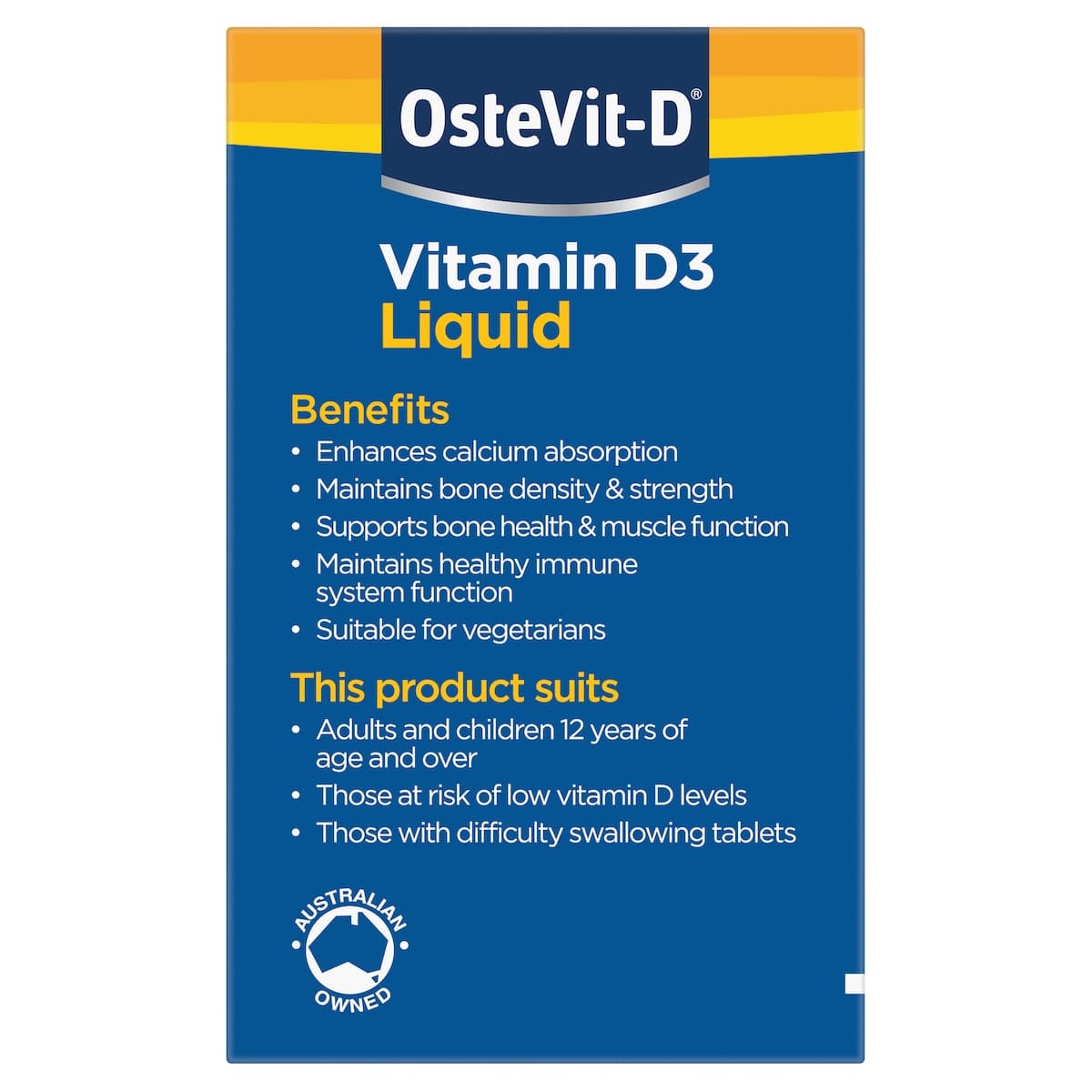 Thumbnail OsteVit-D Adult Vitamin D3 Liquid 50ml
