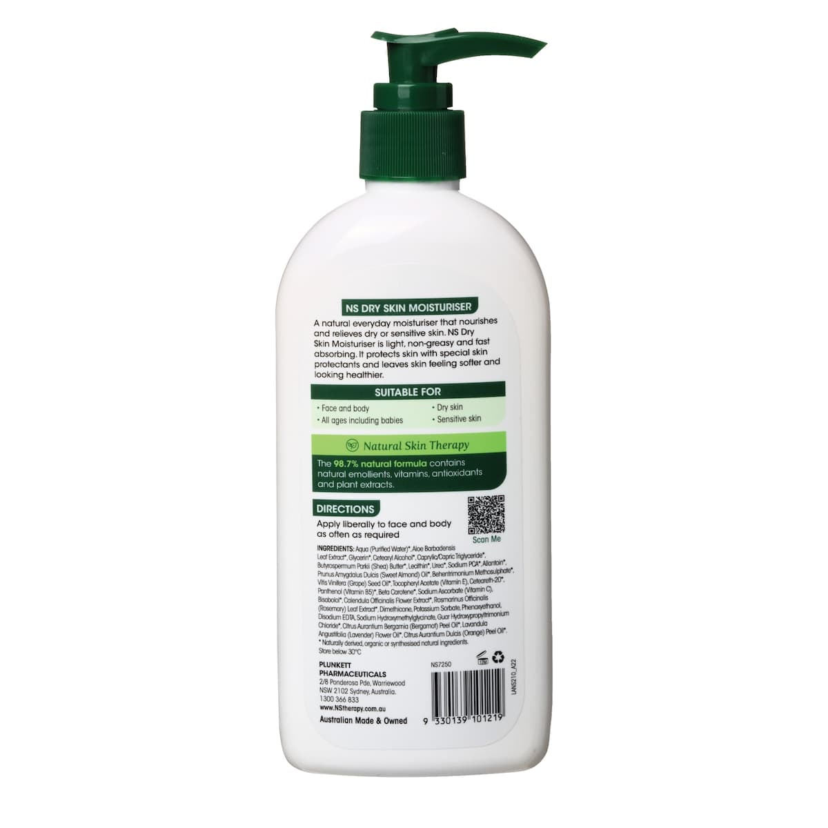 Thumbnail NS Dry Skin Moisturiser 250ml
