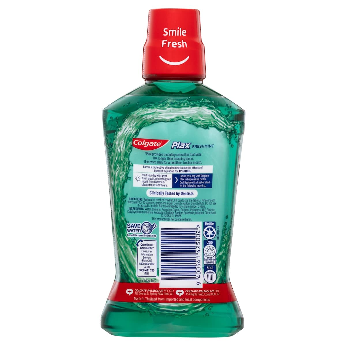 Thumbnail Colgate Plax Alcohol Free Mouthwash Freshmint 500ml