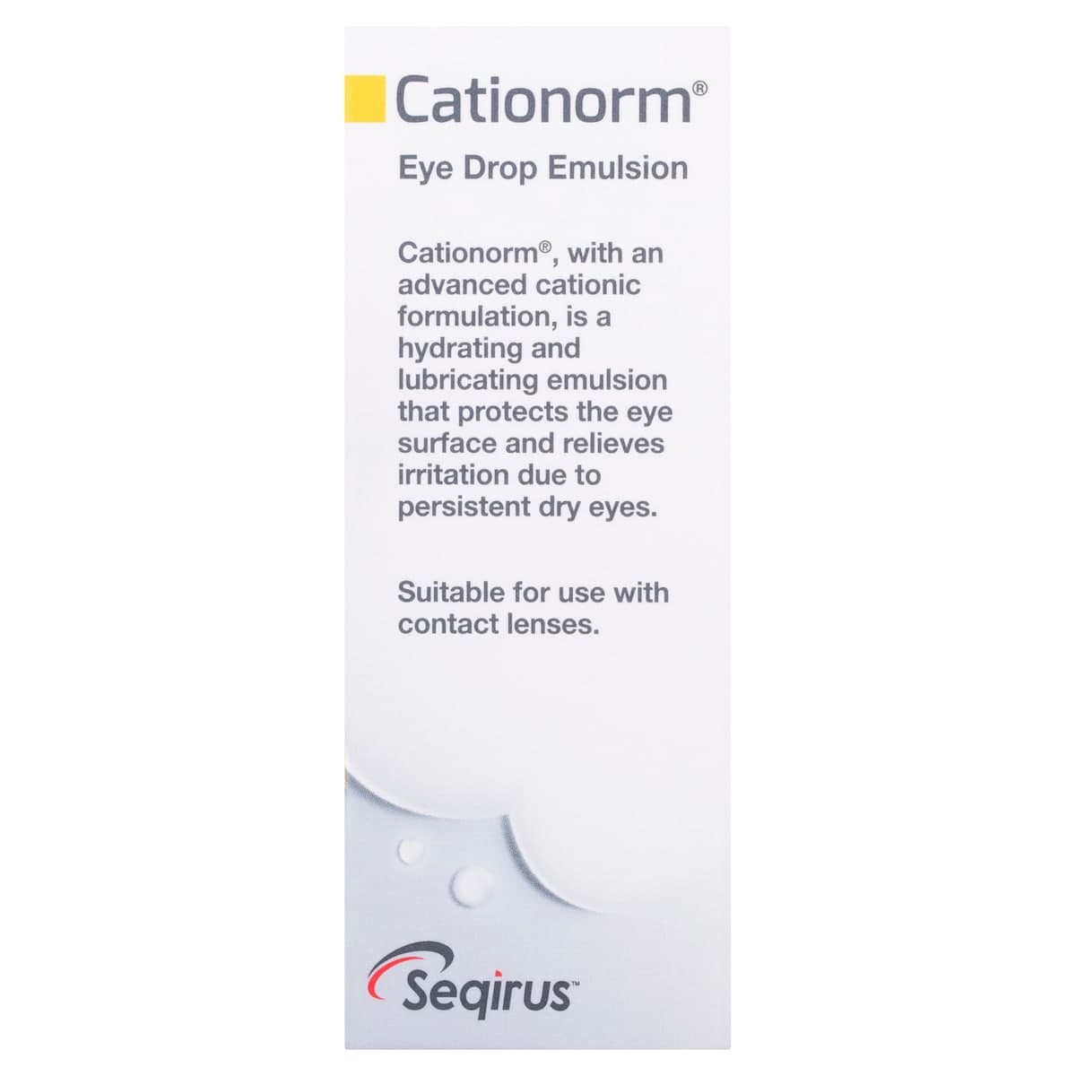 Thumbnail Cationorm Dry Eye Relief Preservative Free Multi Dose 10ml