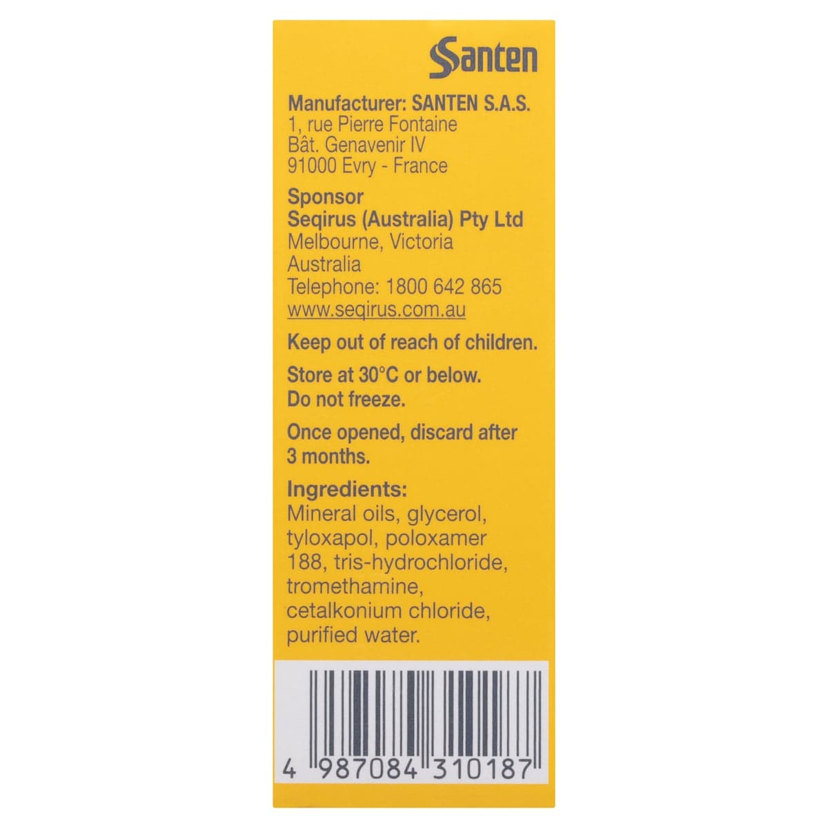 Thumbnail Cationorm Dry Eye Relief Preservative Free Multi Dose 10ml