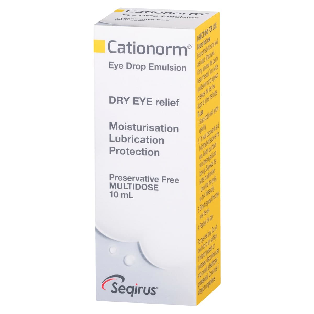 Thumbnail Cationorm Dry Eye Relief Preservative Free Multi Dose 10ml