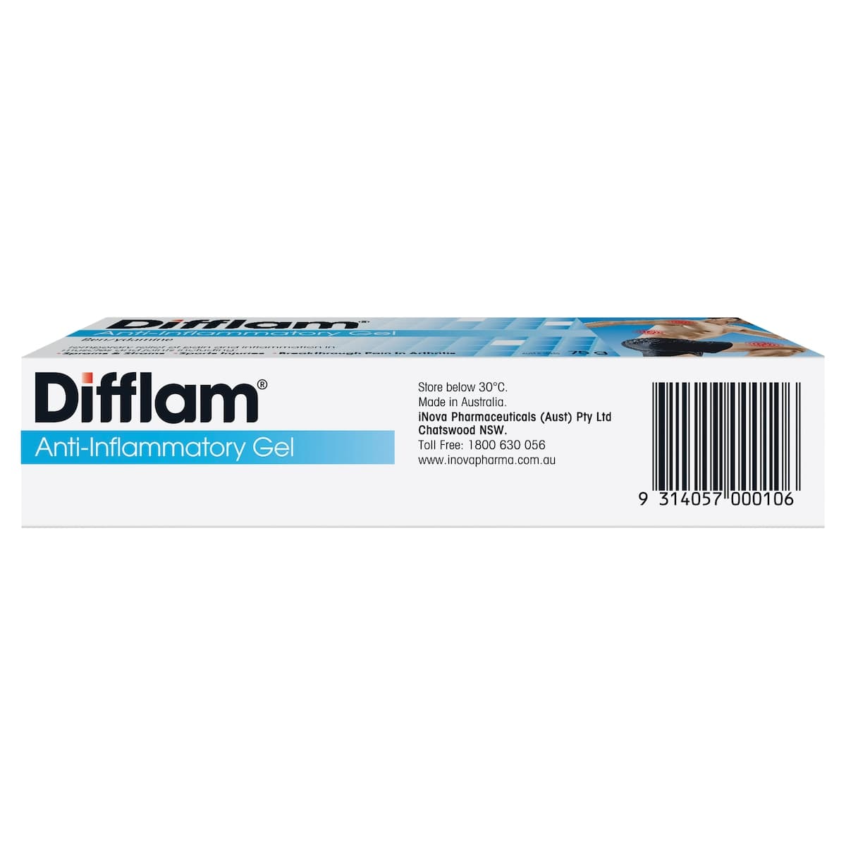 Thumbnail Difflam Anti-Inflammatory Gel 75g