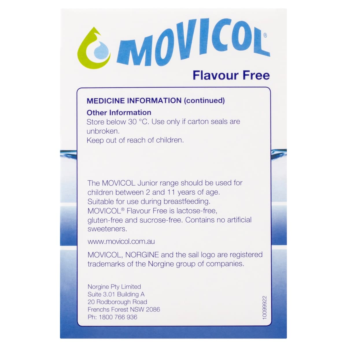 Thumbnail Movicol Adult Flavour Free Sachets 30 x 13g