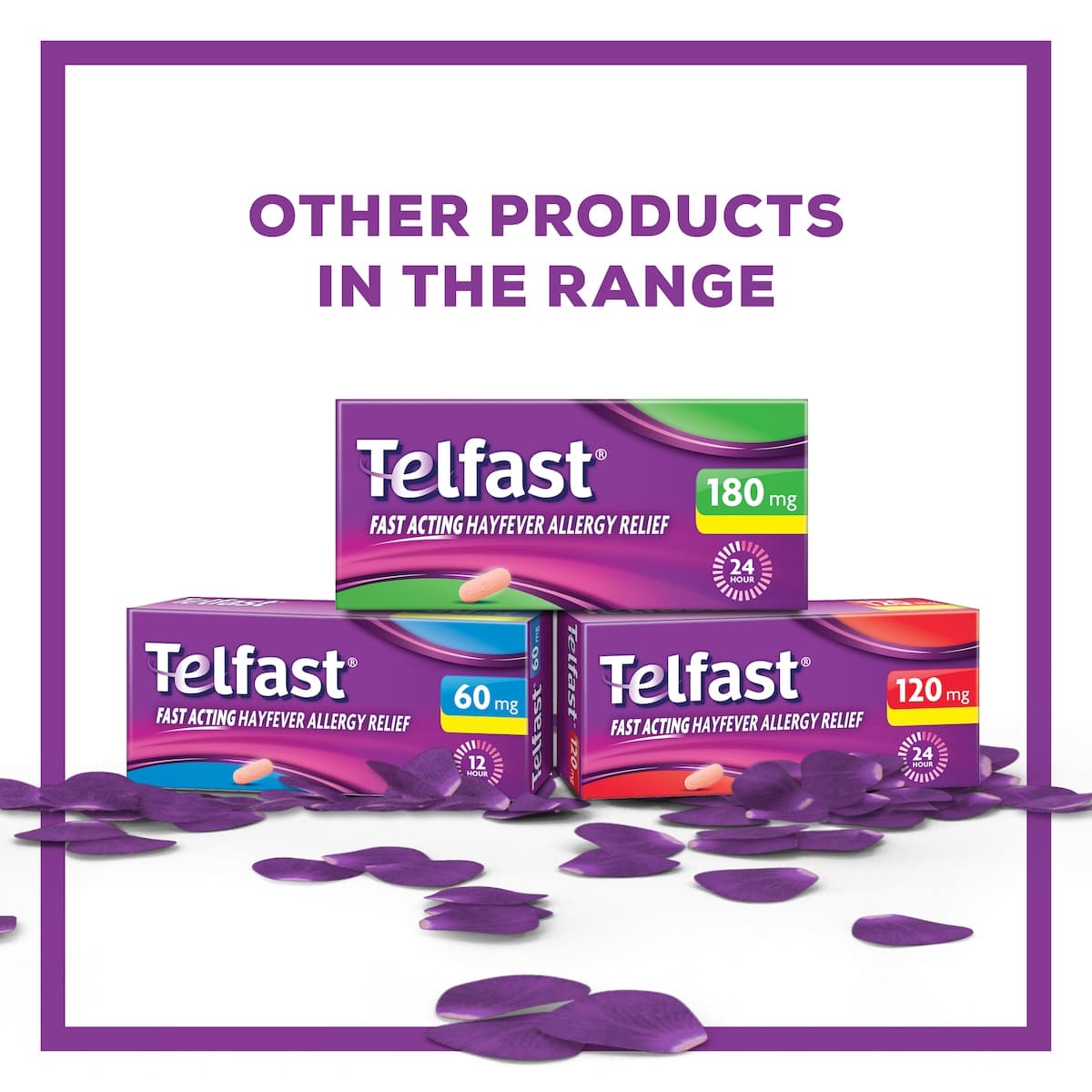 Thumbnail Telfast Allergy & Hayfever Relief 120mg 10 Tablets