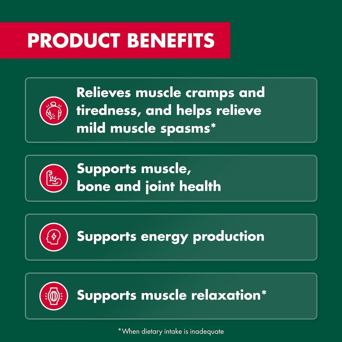 Thumbnail Nature's Own High Strength Magnesium 150 Tablets