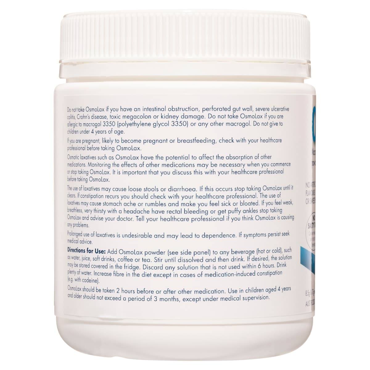 Thumbnail OsmoLax Osmotic Laxative 30 Doses 510g
