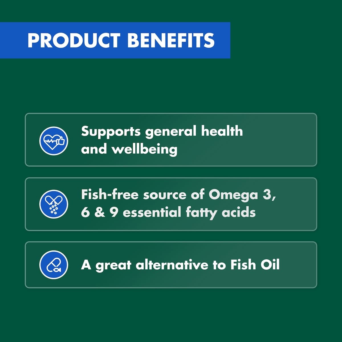 Thumbnail Nature's Own Plant Based Omega 125 Capsules