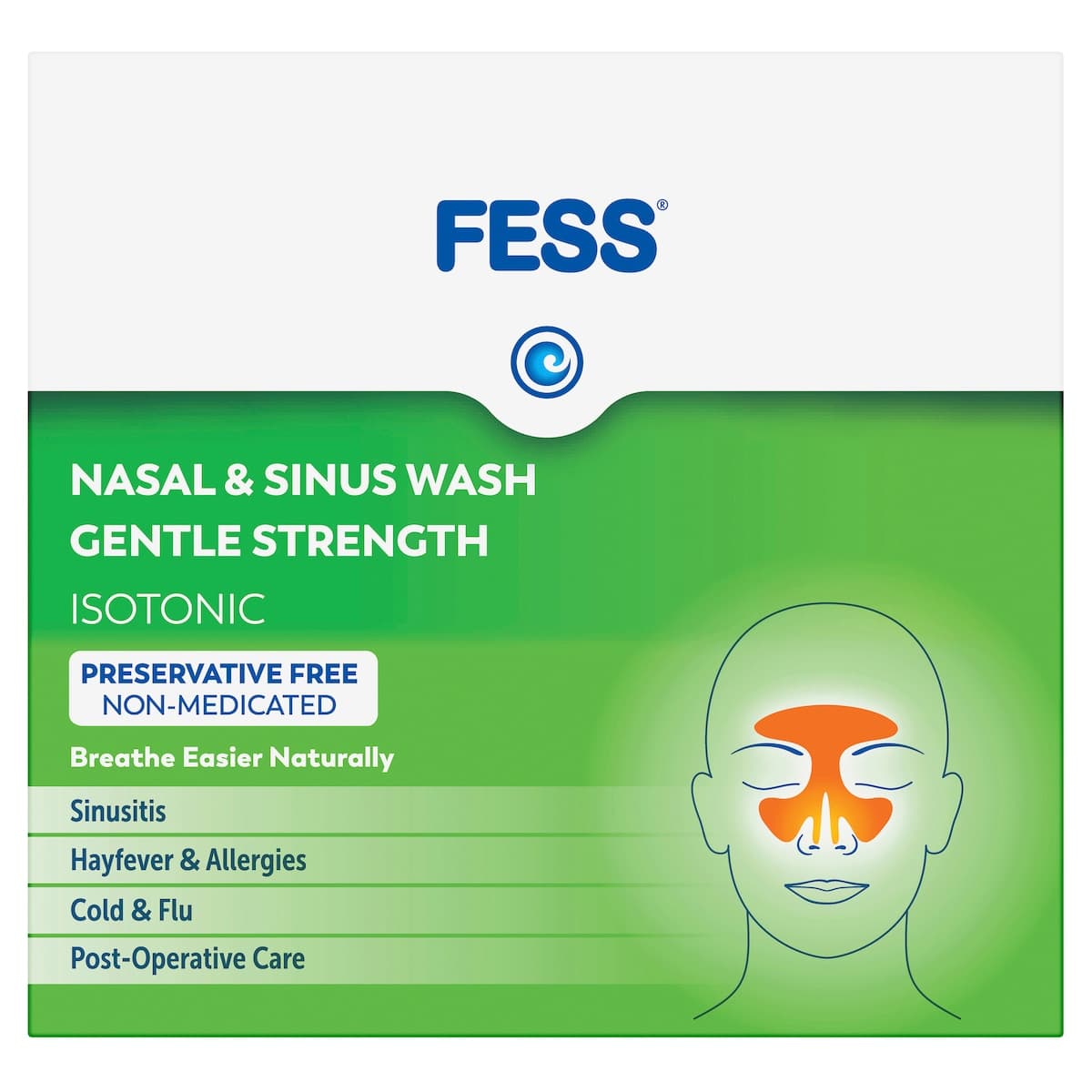 Thumbnail Fess Nasal & Sinus Wash Refills Gentle Strength 100 Sachets