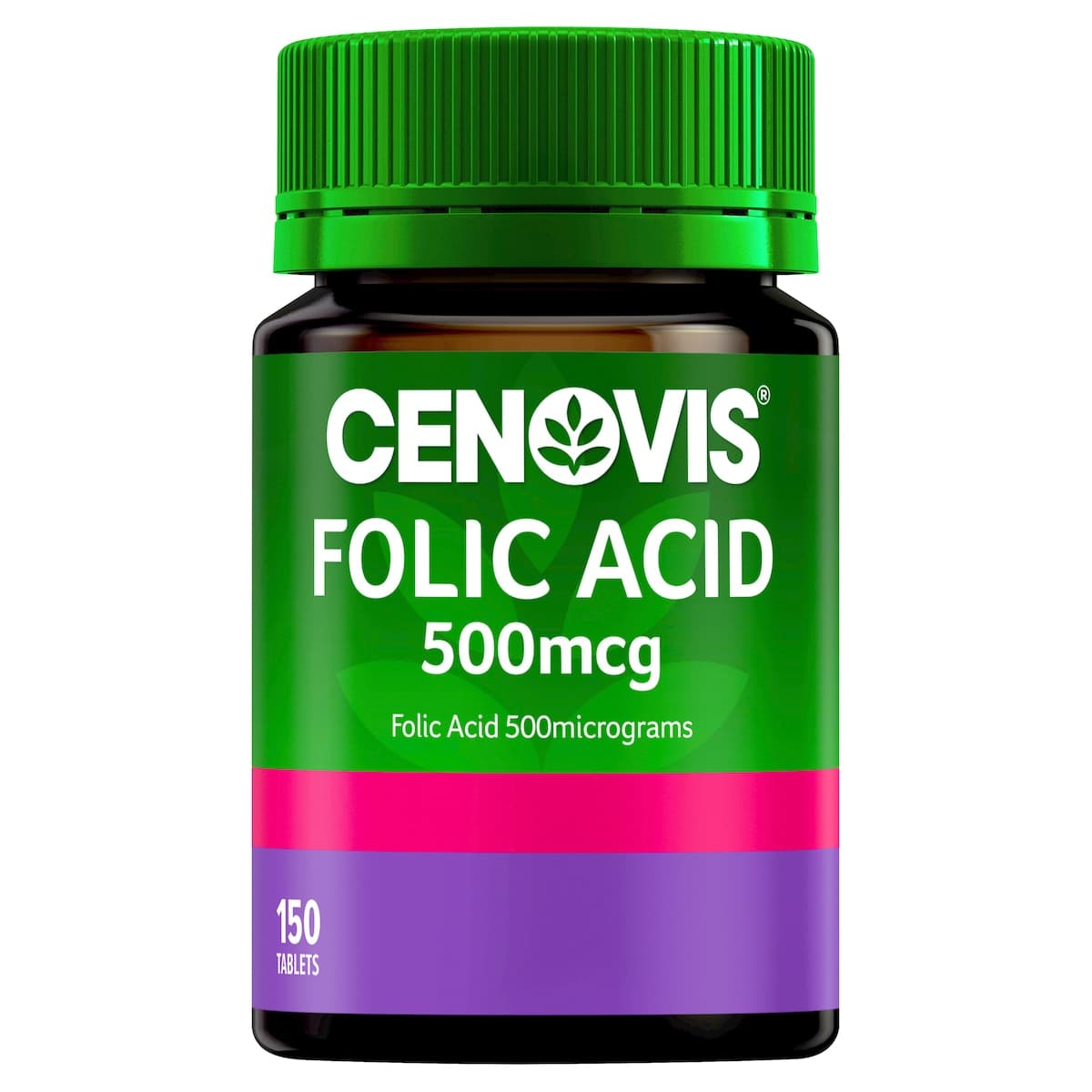 Thumbnail Cenovis Folic Acid 500mcg 150 Tablets
