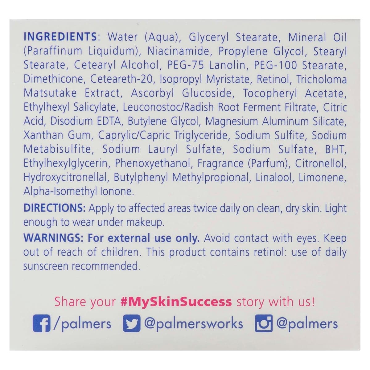 Thumbnail Palmers Skin Success Anti-Dark Spot Fade Cream 75g