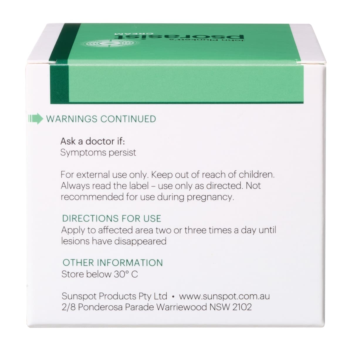 Thumbnail John Plunketts Psor-Asist Cream 100g