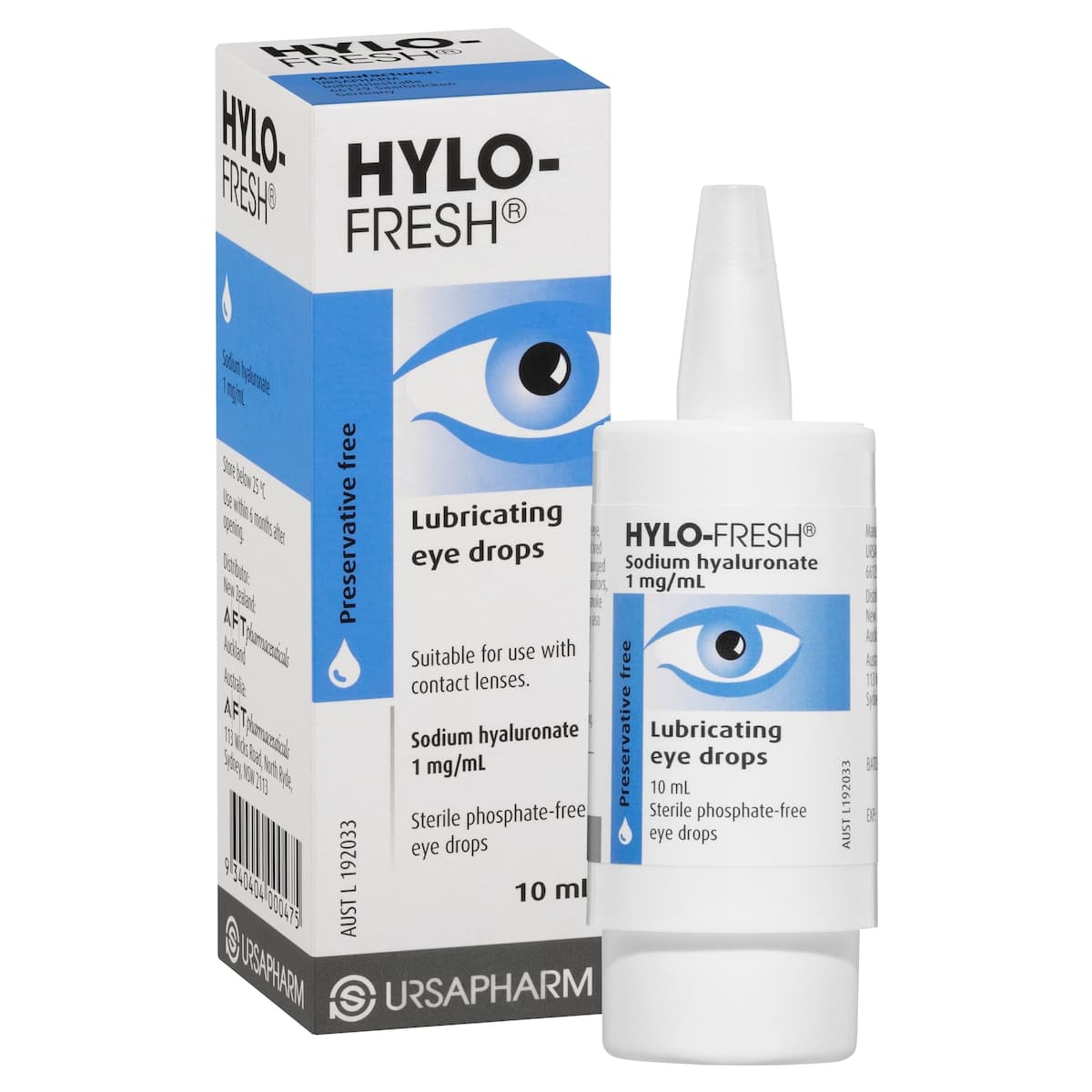Thumbnail Hylo Fresh Lubricating Eye Drops 1mg 10ml