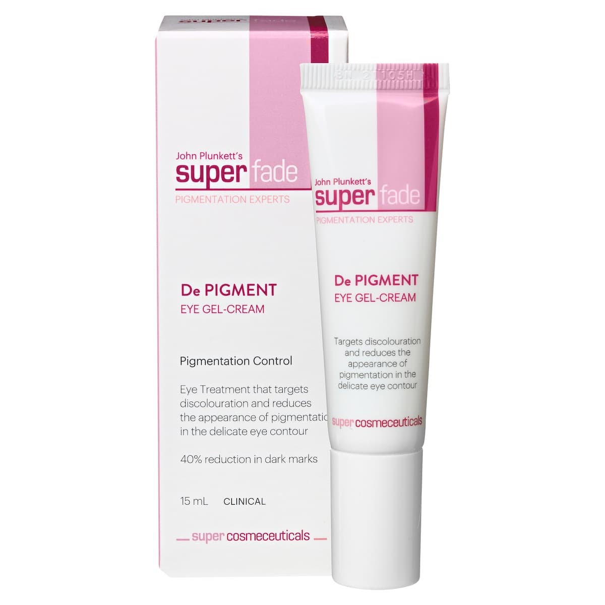 Thumbnail John Plunketts SuperFade De Pigment Eye Gel-Cream 15ml