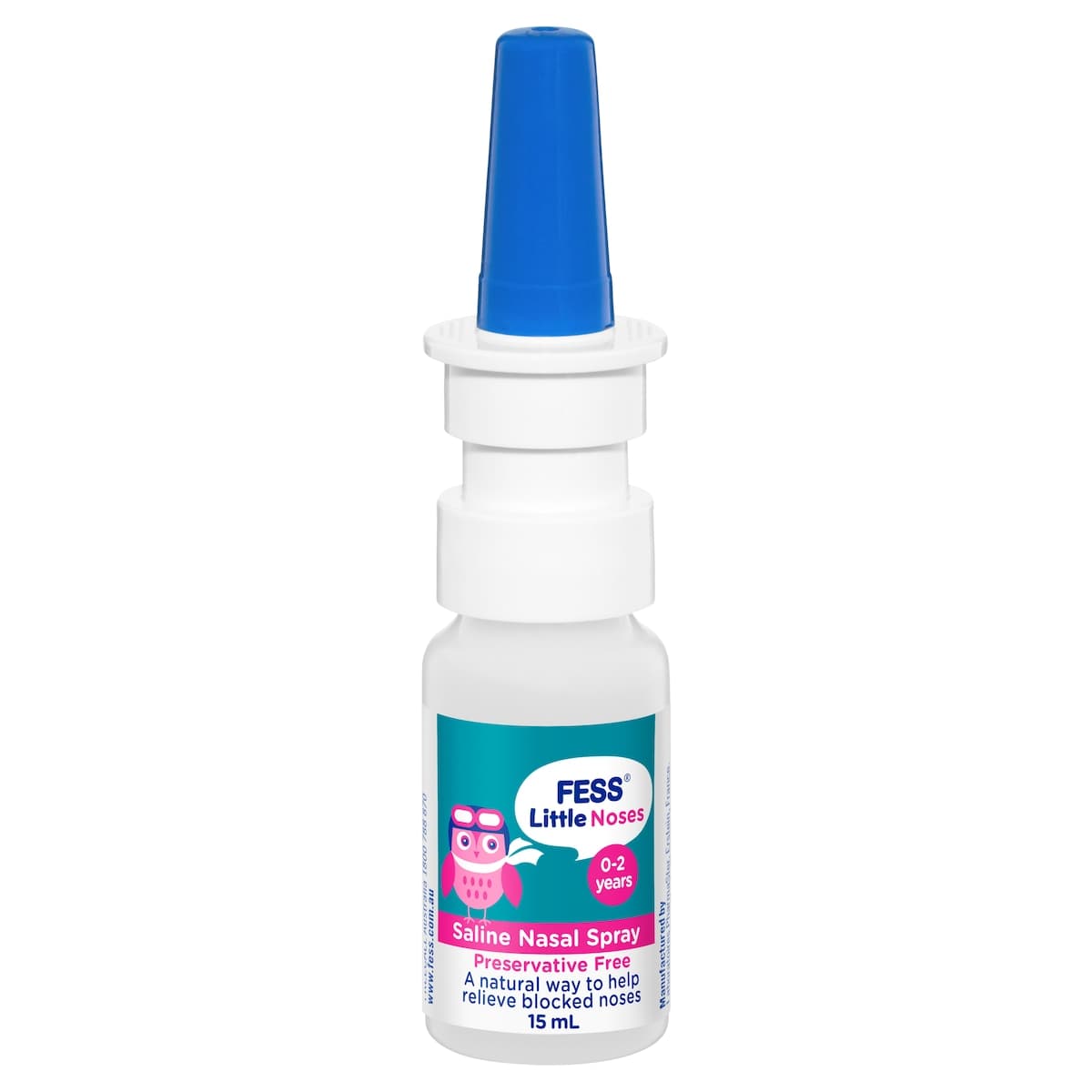 Thumbnail Fess Little Noses Saline Nasal Spray 15ml + Aspirator