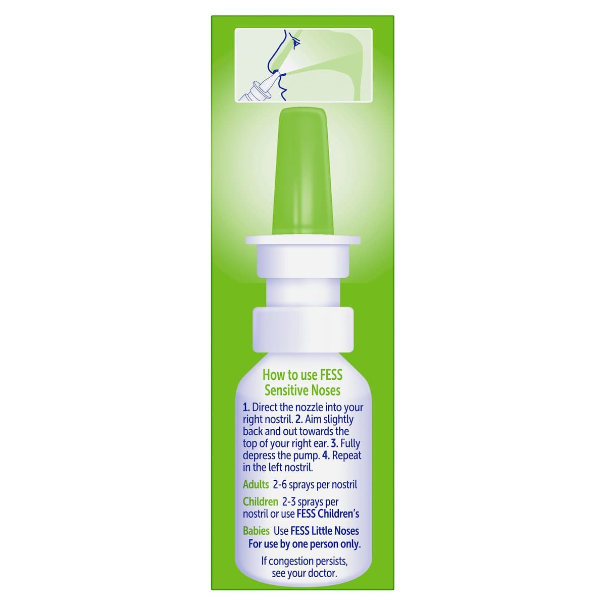 Thumbnail Fess Sensitive Noses Nasal Spray 30ml