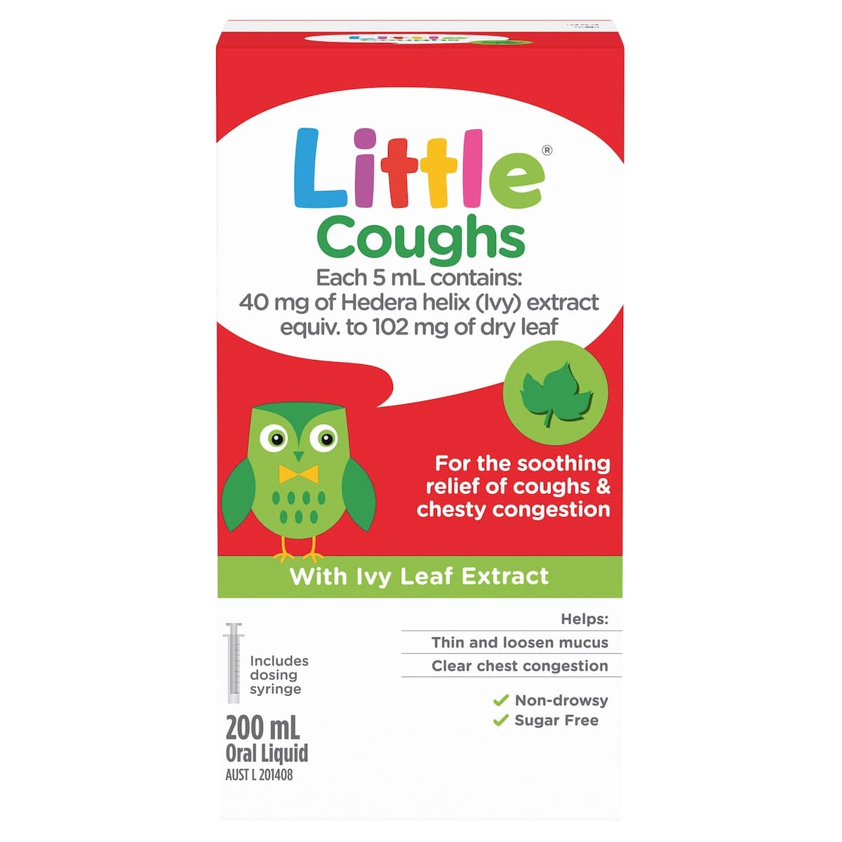 Thumbnail Little Coughs Cough Syrup 200ml