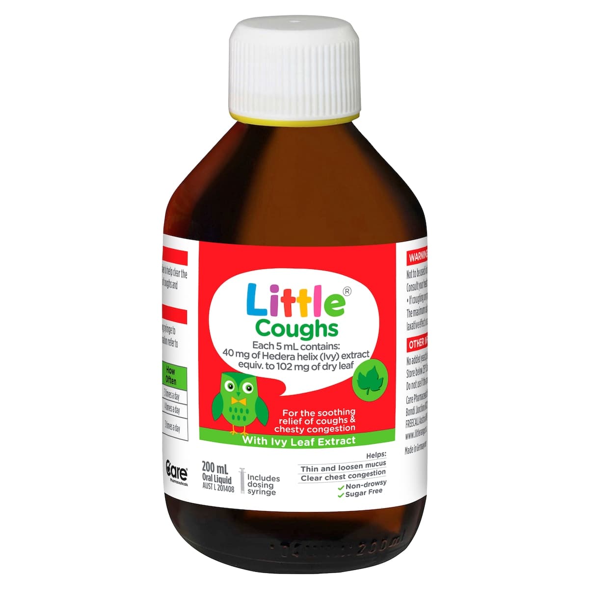 Thumbnail Little Coughs Cough Syrup 200ml