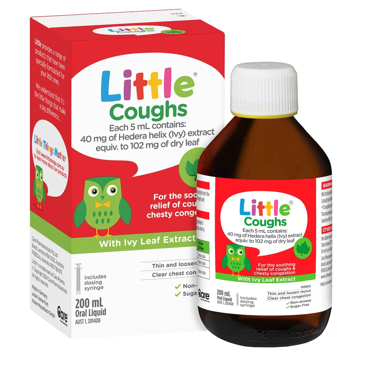 Thumbnail Little Coughs Cough Syrup 200ml
