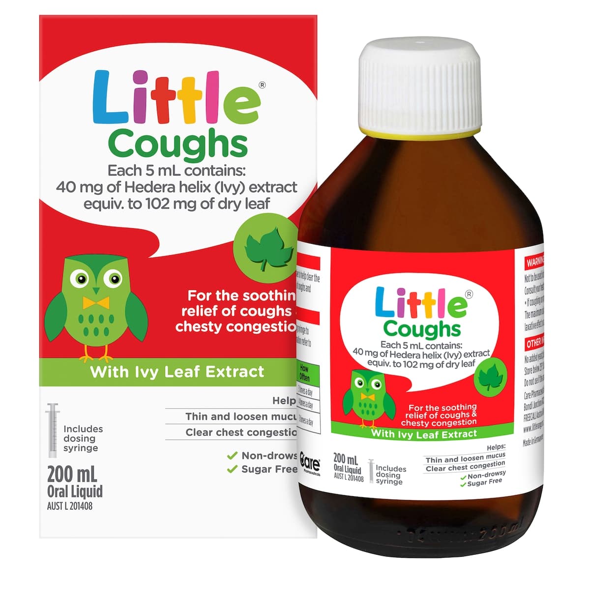 Thumbnail Little Coughs Cough Syrup 200ml