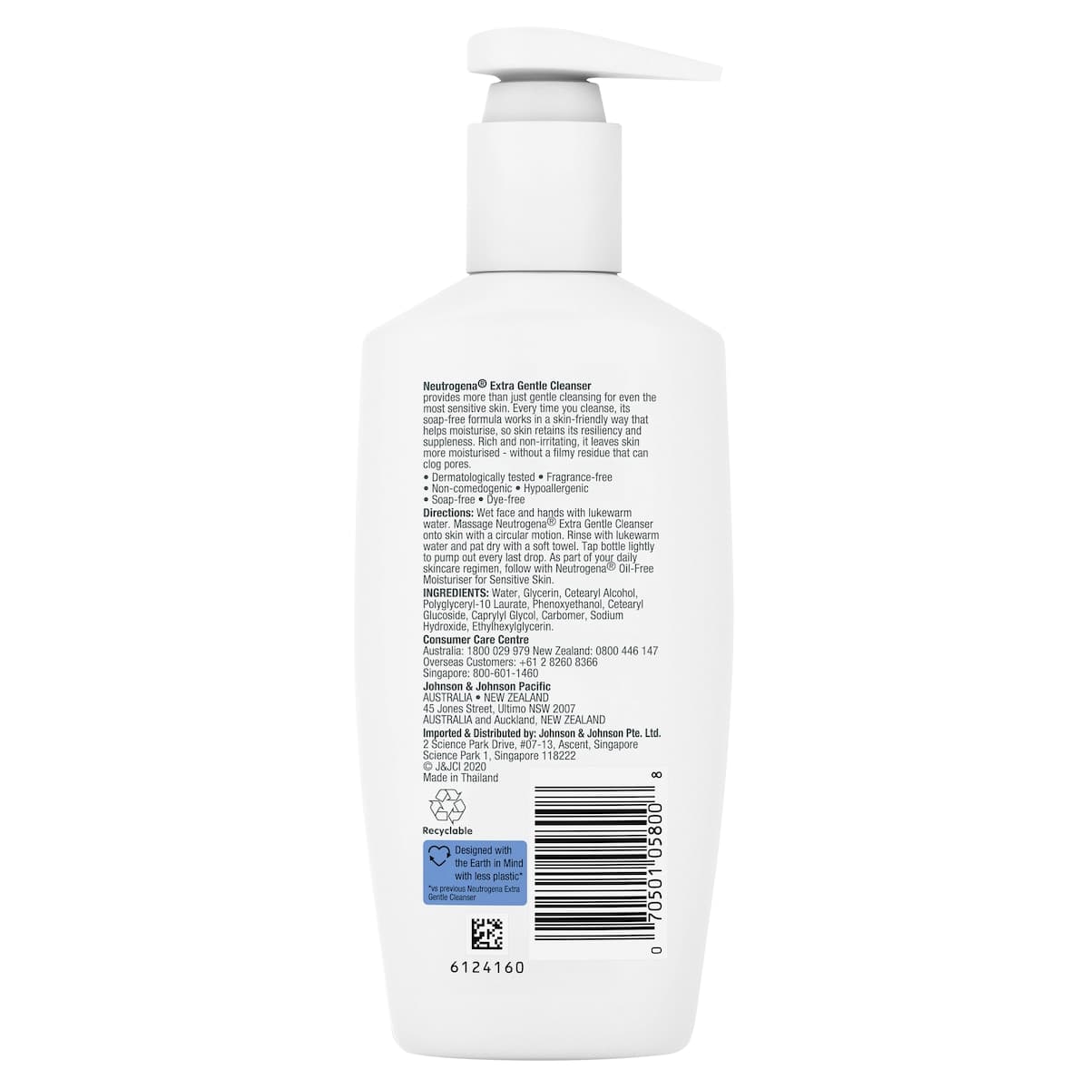 Thumbnail Neutrogena Ultra Gentle Creamy Cleanser 200ml