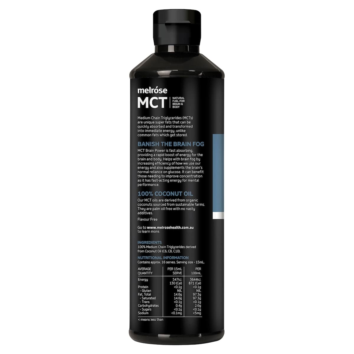 Thumbnail Melrose Mct Oil Brain Power 250ml