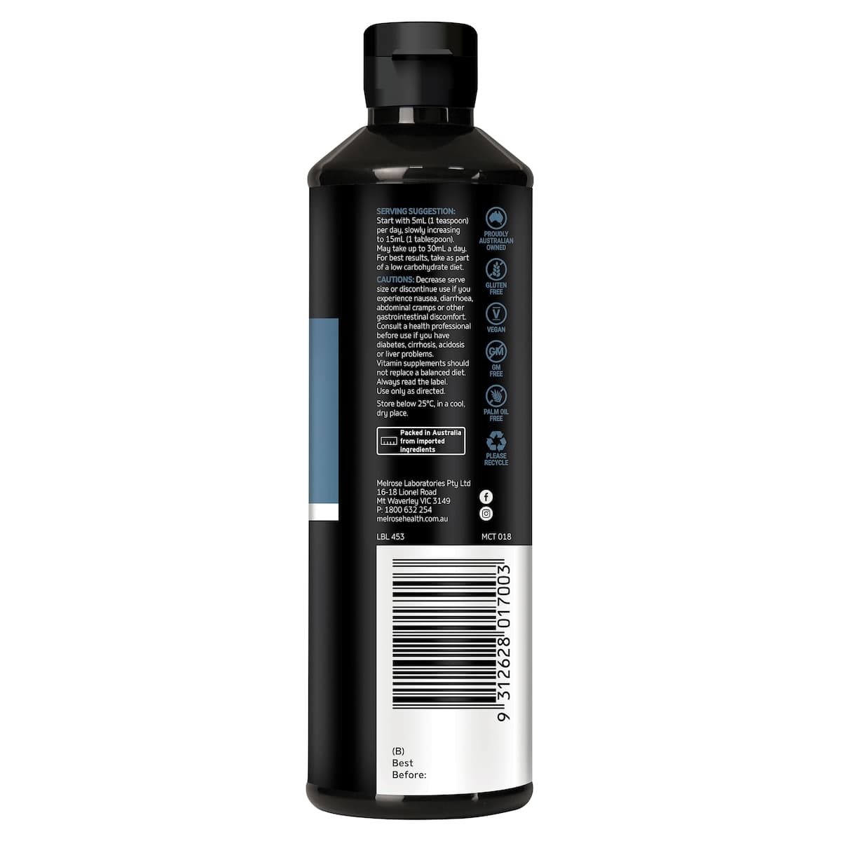 Thumbnail Melrose Mct Oil Brain Power 250ml