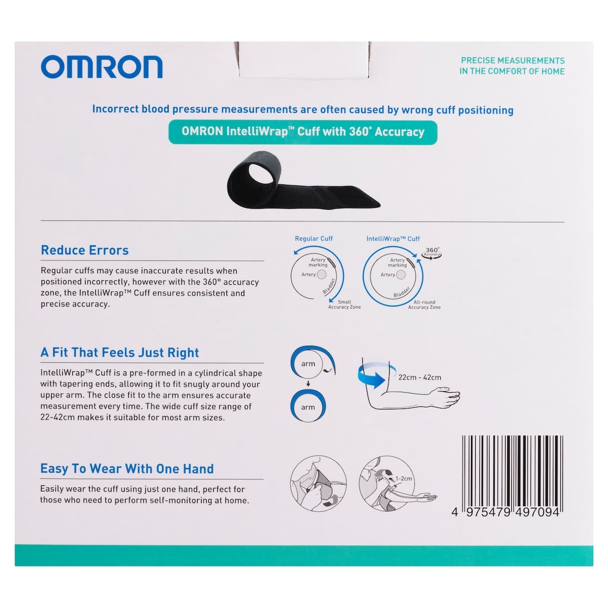 Thumbnail Omron HEM7156T Bluetooth Automatic Blood Pressure Monitor