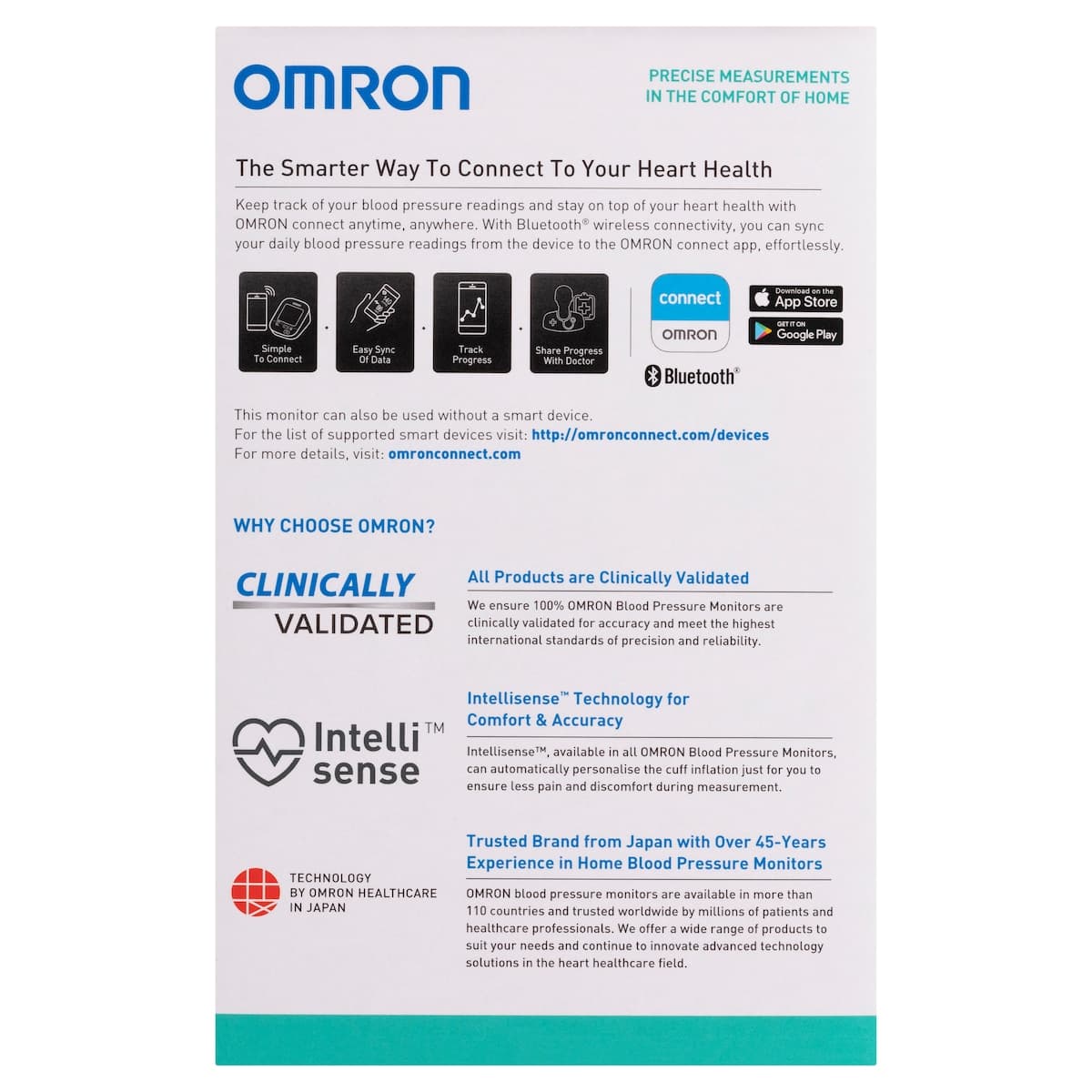 Thumbnail Omron HEM7156T Bluetooth Automatic Blood Pressure Monitor