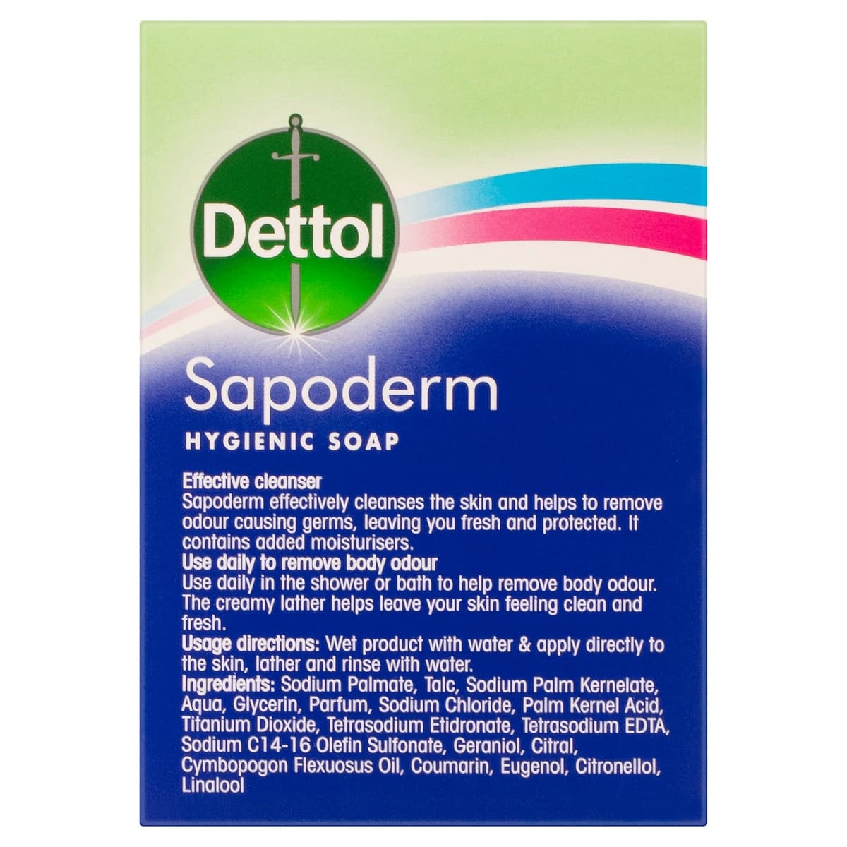 Thumbnail Dettol Sapoderm Hygienic Soap 3 Pack