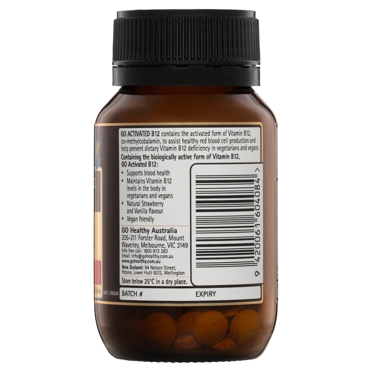 Thumbnail GO Healthy Activated B12 60 Tablets