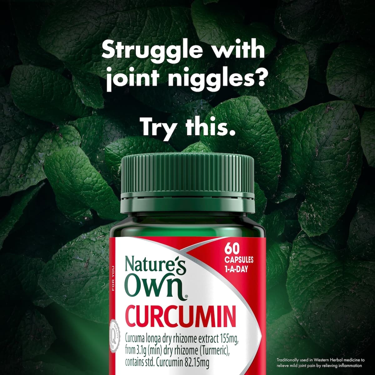 Thumbnail Nature's Own Curcumin 60 Capsules