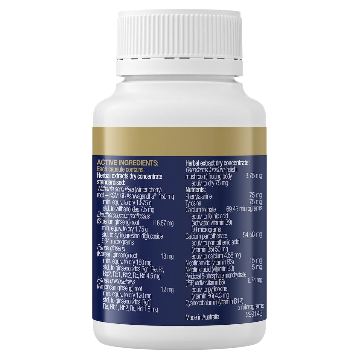 Thumbnail BioCeuticals Adrenoplex 60 Capsules