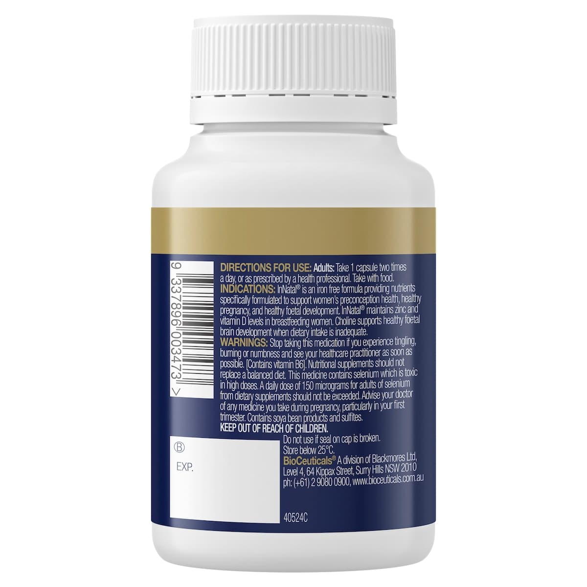 Thumbnail BioCeuticals InNatal 60 Capsules