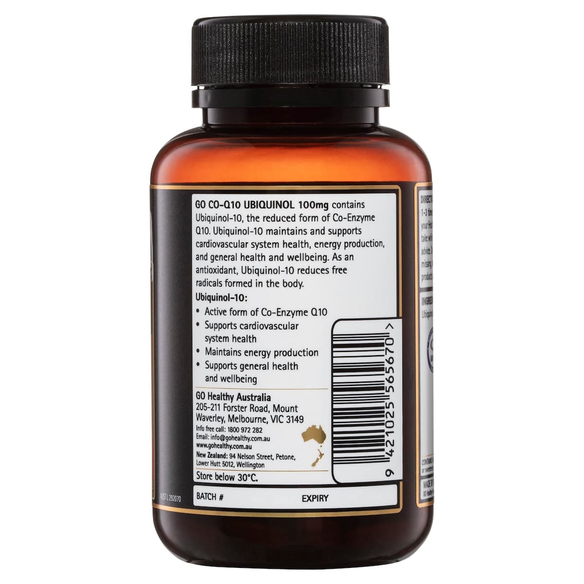 Thumbnail GO Healthy Co-Q10 Ubiquinol 100Mg 60 Capsules