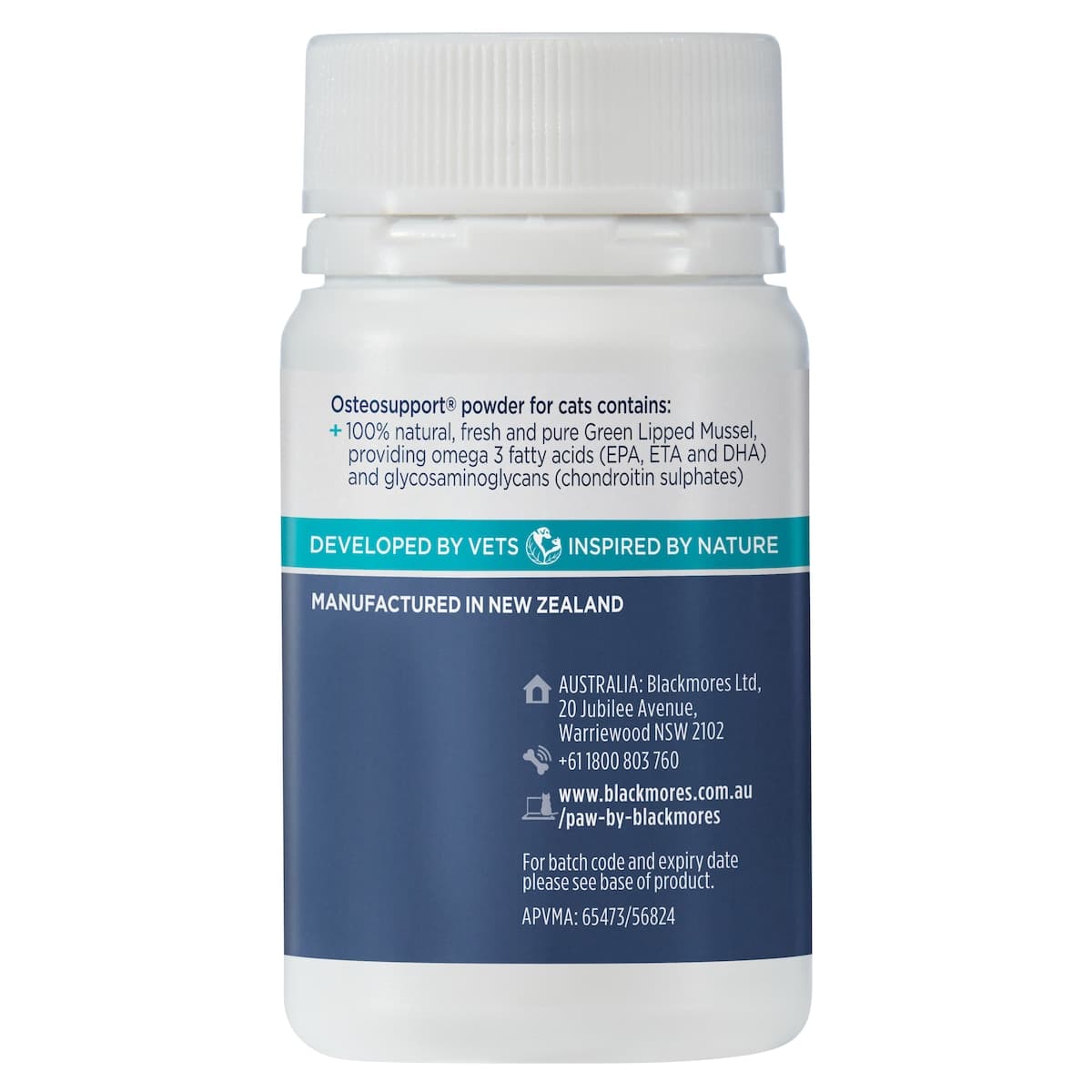 Thumbnail Blackmores PAW OsteoSupport Cat 60 Capsules