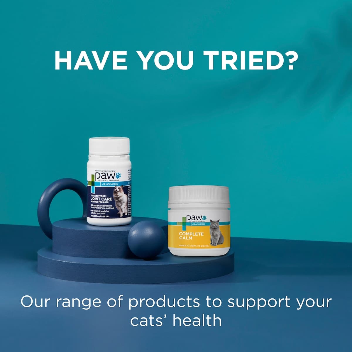 Thumbnail Blackmores PAW OsteoSupport Cat 60 Capsules