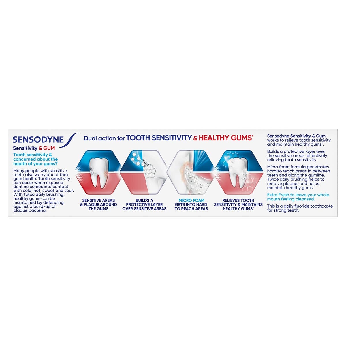 Thumbnail Sensodyne Sensitivity & Gum Toothpaste Extra Fresh 100g
