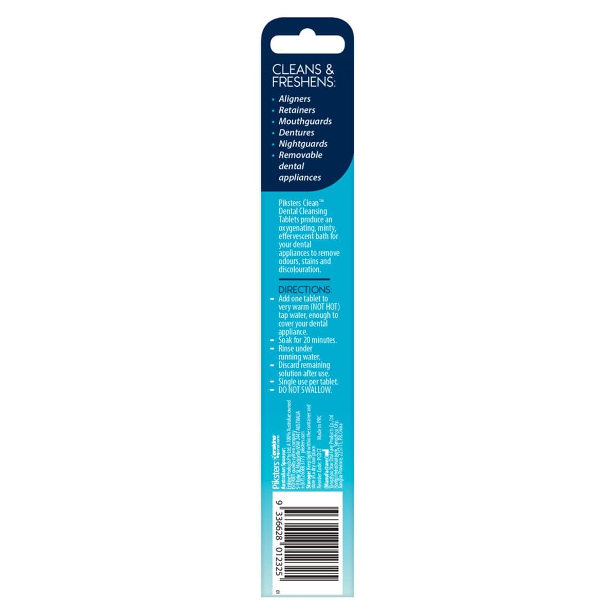 Thumbnail Piksters Dental Cleansing Tablets 30 Pack