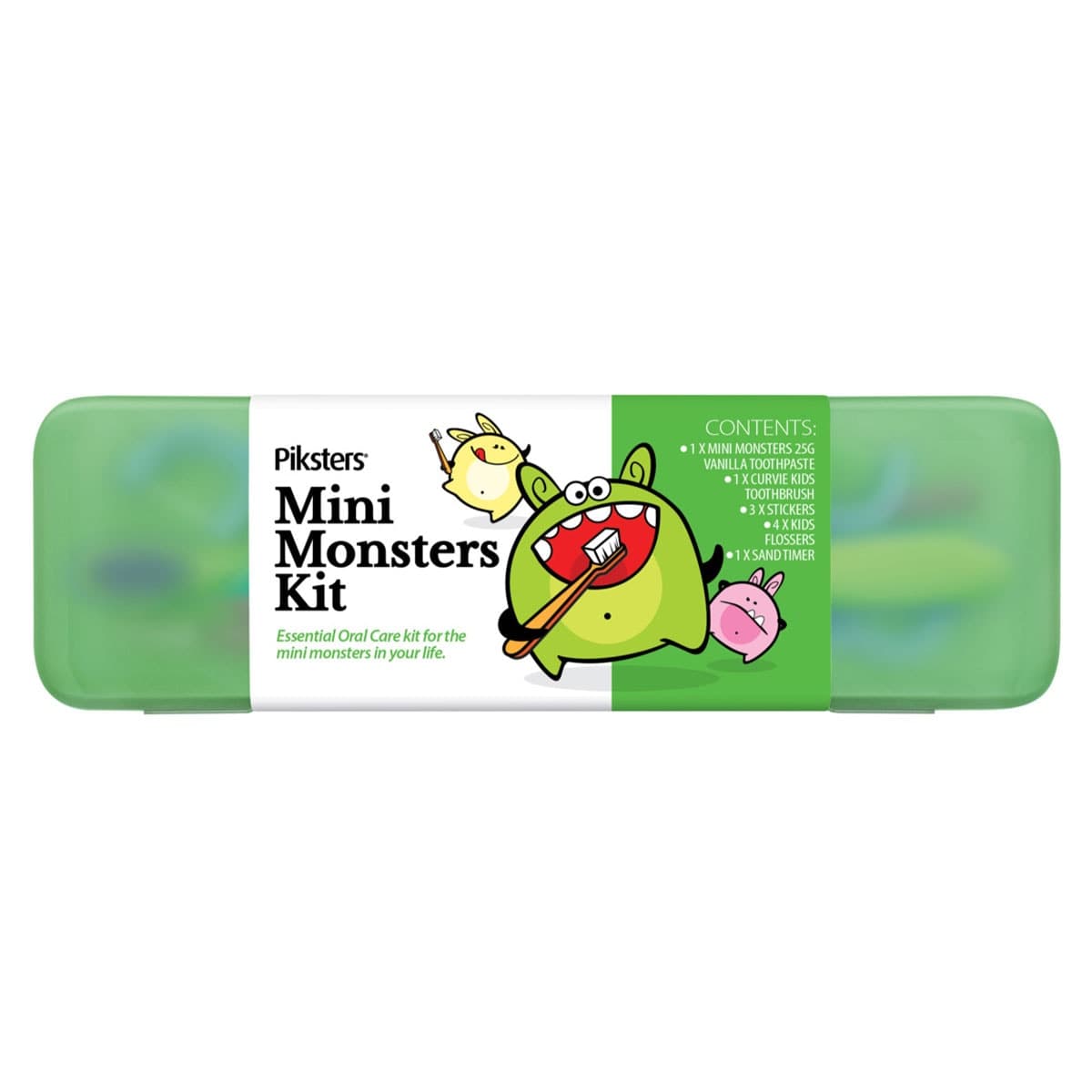 Thumbnail Piksters Mini Monsters Oral Care Kids Kit