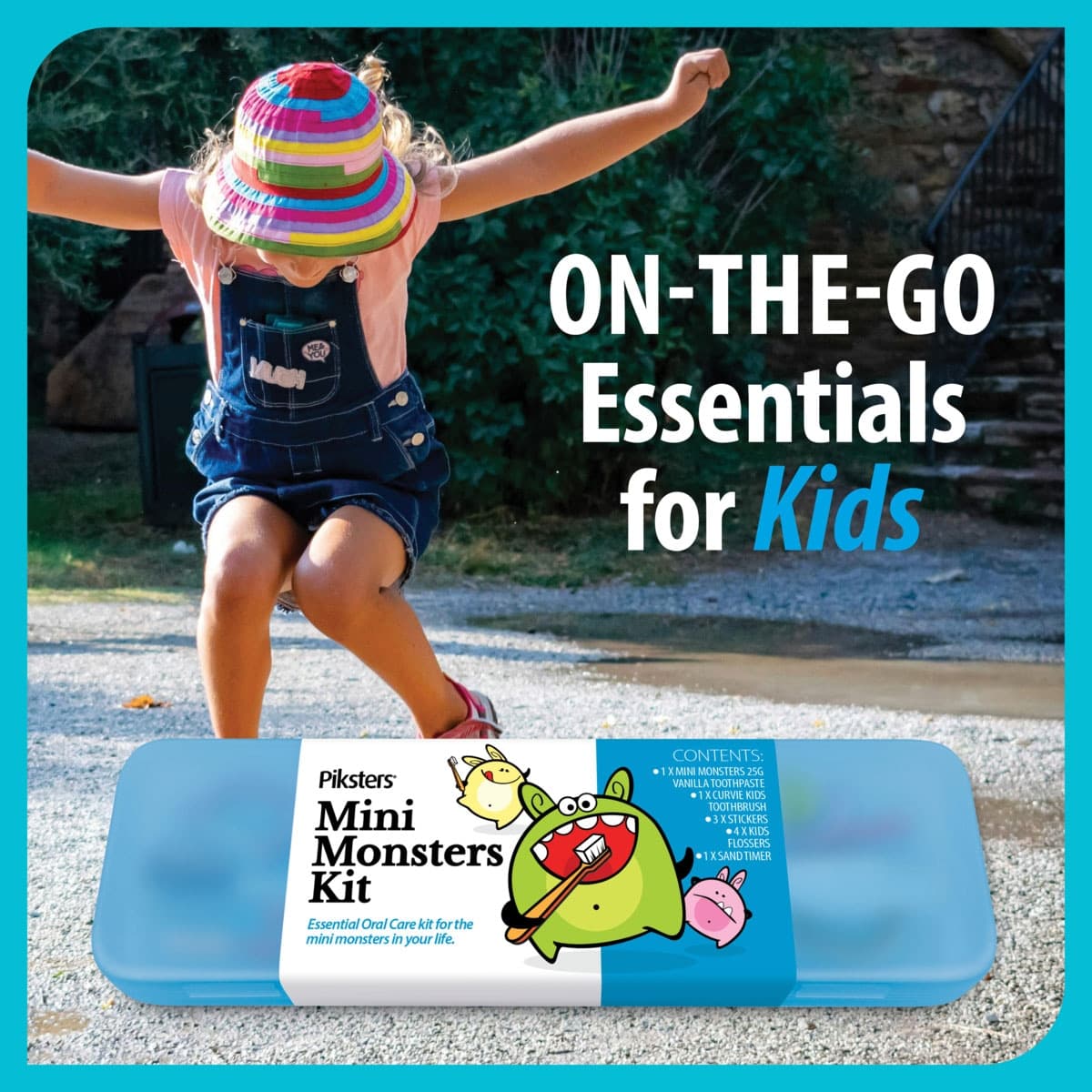 Thumbnail Piksters Mini Monsters Oral Care Kids Kit