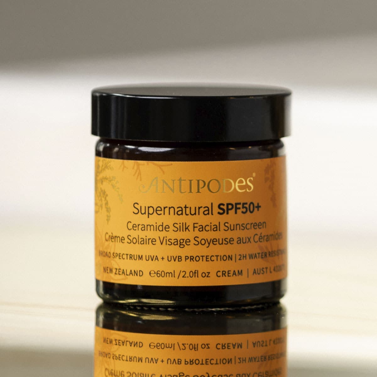 Thumbnail Antipodes Supernatural SPF50+ Ceramide Silk Facial Sunscreen 60ml